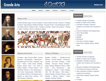 Tablet Screenshot of grandearte.net